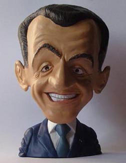 Caricature 3D de Sarkozy
