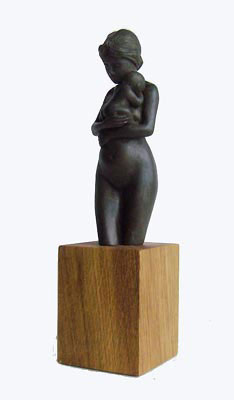 M&egrave;re et enfant sculpture statuette